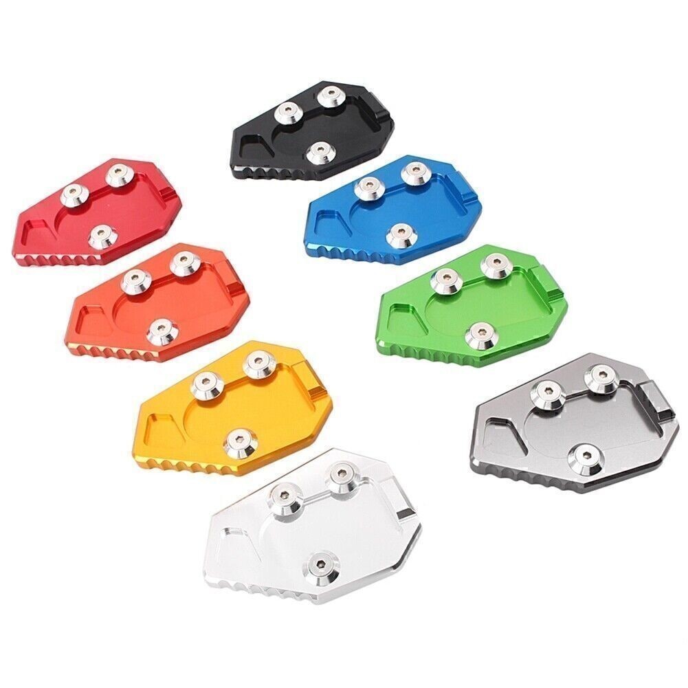 CNC Motorcycle Side Stand Enlarger Plate 8 Color For Honda CB1000 2008-2015