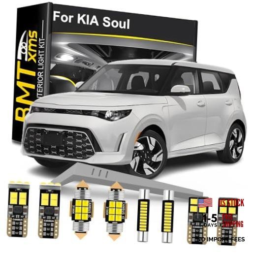 LED Interior Light Kit Replacement for KIA Soul 2010 2011 2012 2013 2014 2015