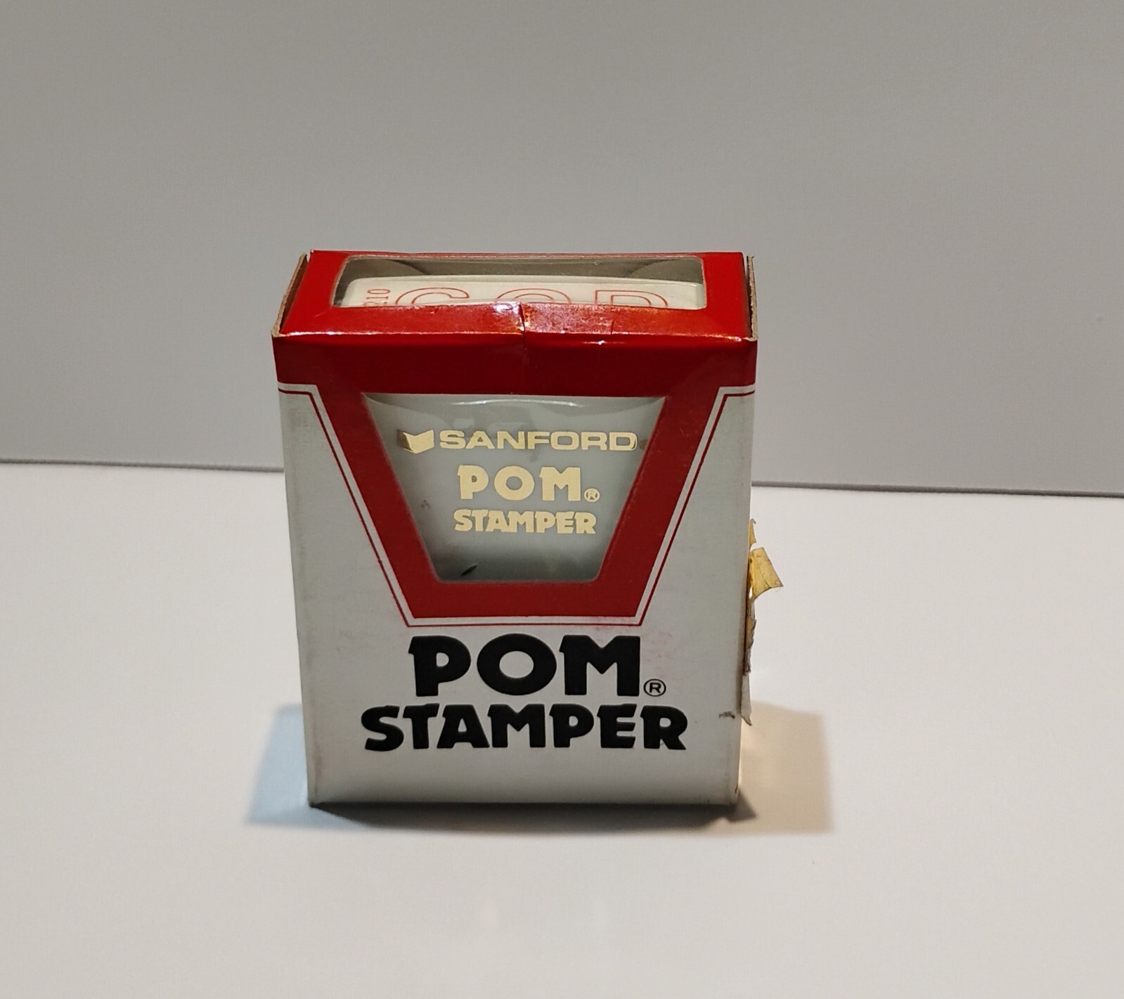 VINTAGE Sanford POM Stamper "C.O.D." Pre-Inked - New Old Stock