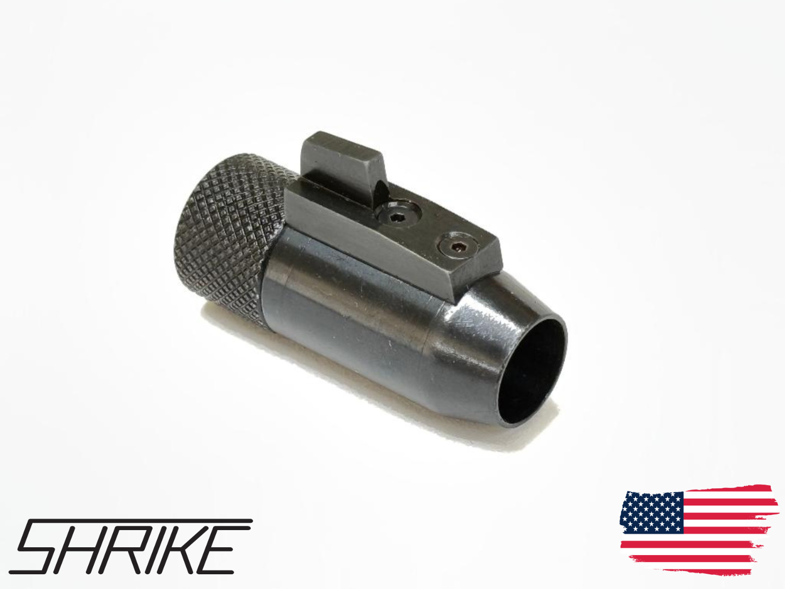 Front sight adapter with front sight for Crosman 2240 - steel