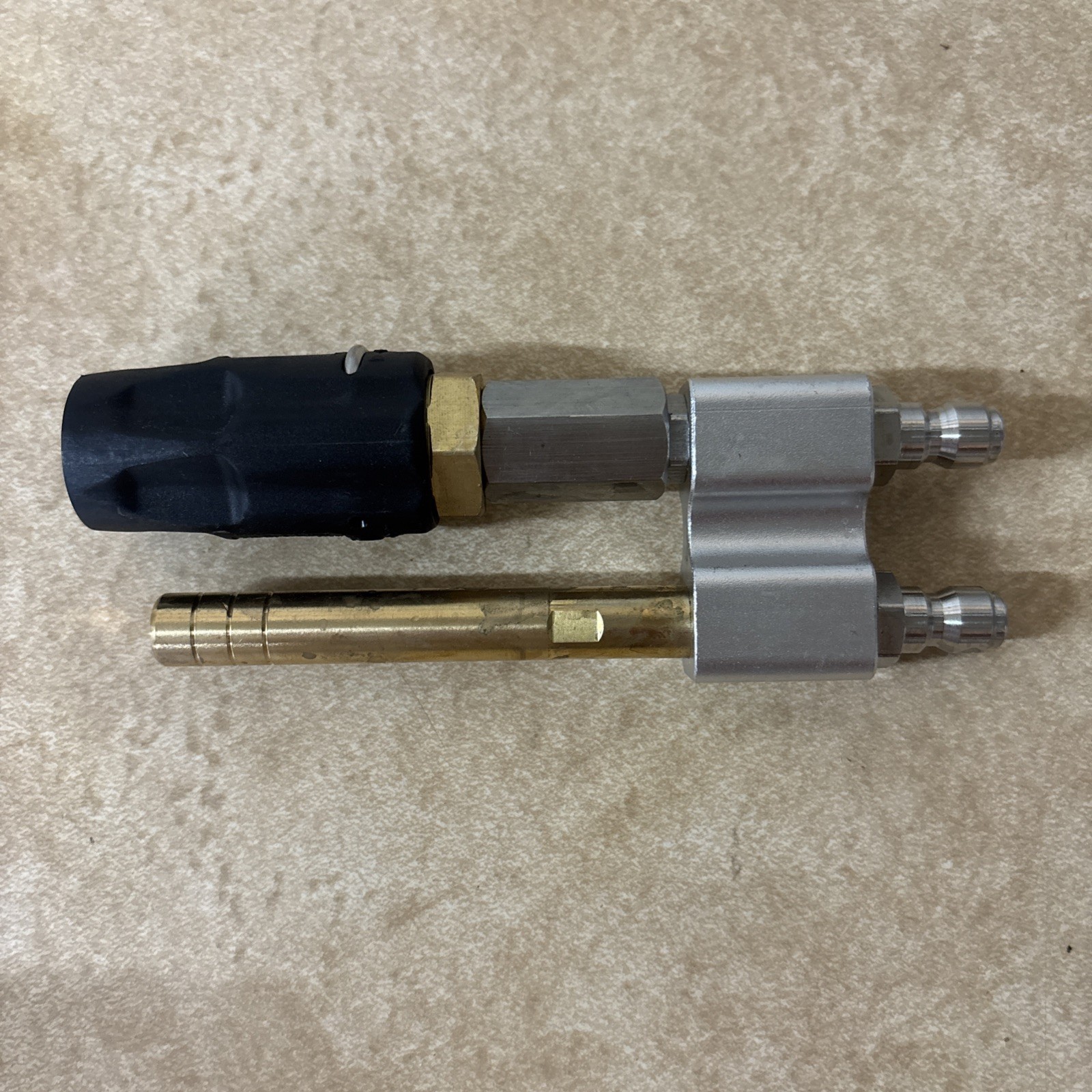 Adjustable Downstream Soft Wash Nozzle, 2-in-1 shooter tip M5 Long Reach Soap