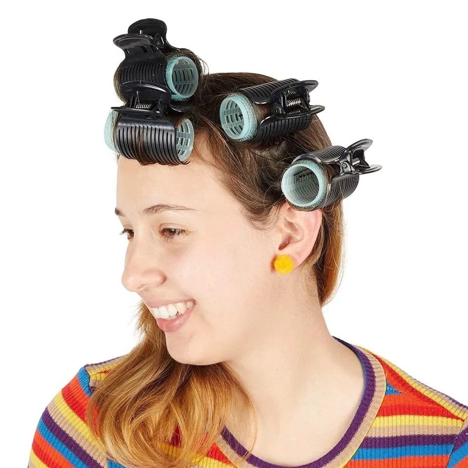 12 Pieces /OPP Hot Roller Clips Hair