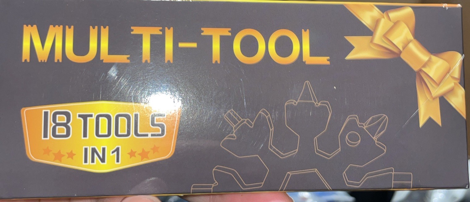 MULTI-TOOL. Stainless Steel. 18 Tools in 1. Outdoor,camping,ride,office. New