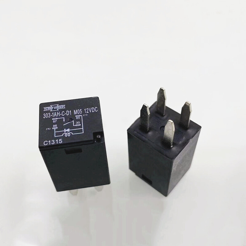 2PCS SONG CHUAN 303-1AH-C-D1 M05 12VDC Power Relay 4Pin