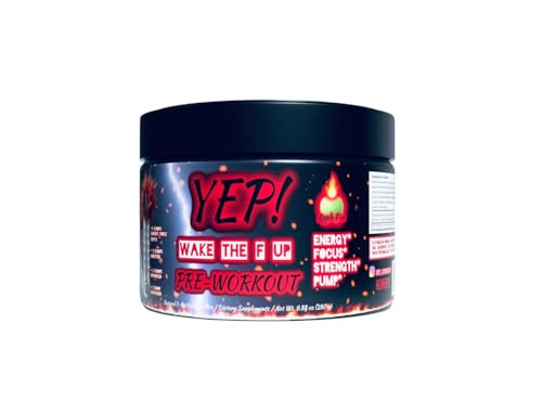 YEP Wake The Faith Up Advanced Pre-Workout - Apple Fire - 40 Servings (New an...