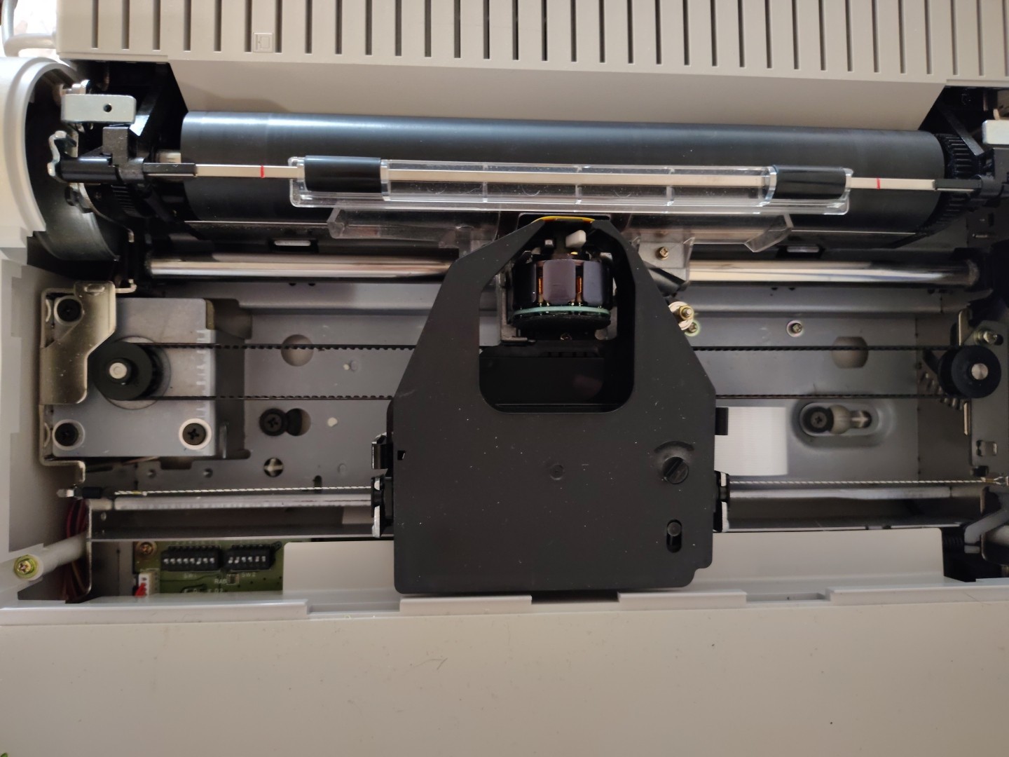 🔥Vintage Apple ImageWriter II Dot-Matrix Printer Tested Powers On Clean!
