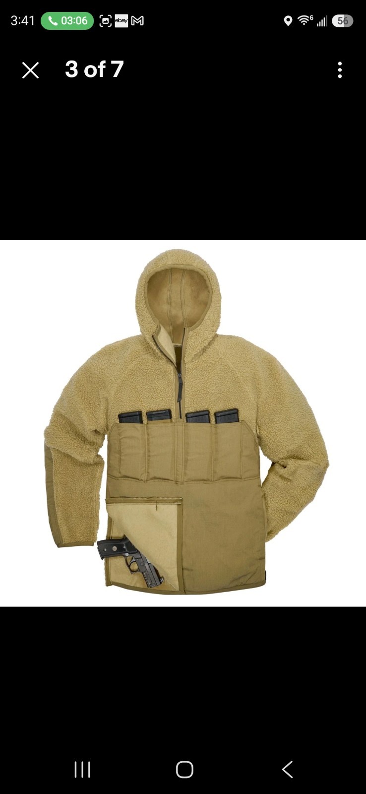 VIKTOS Basecraft Sherpa Pullover Sage Jacket 13056 Small