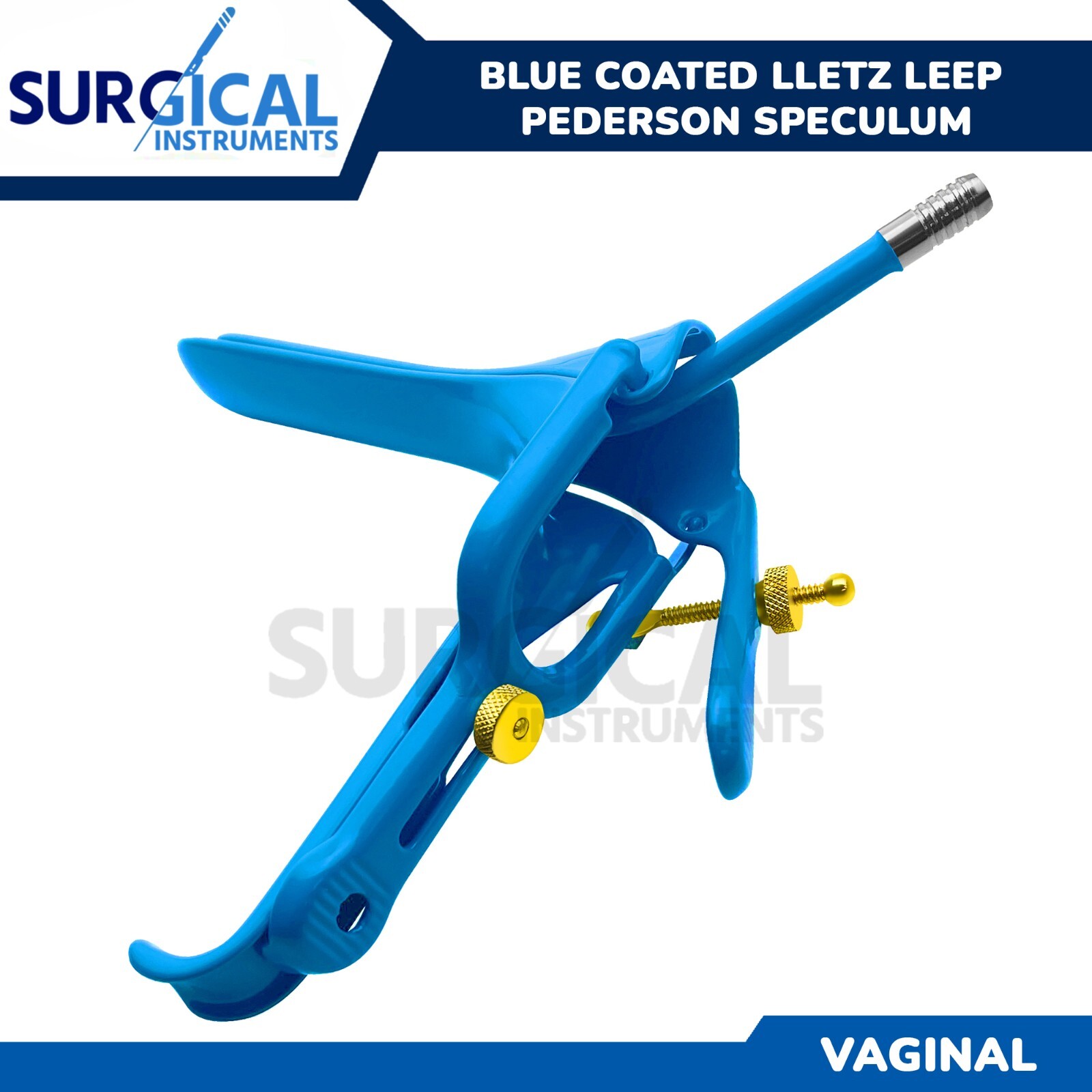 Blue Coated LLETZ LEEP Pederson Vaginal Speculum Extra Large Gynecology German G