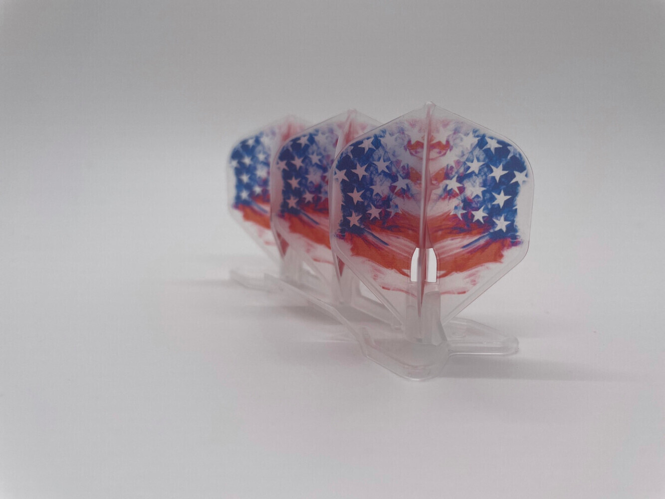 L-style L1c American Flag V3 Signature Champagne Flights - Clear White
