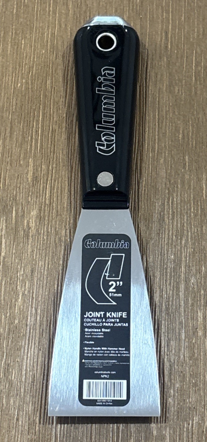 Columbia Taping Tools - 2” Joint Knife - Stainless Steel