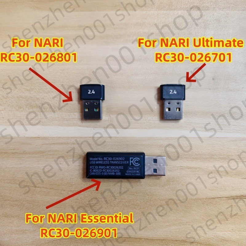 For Razer Nari  Nari Ultimate   Nari Essential Wireless  Headphones USB Receiver