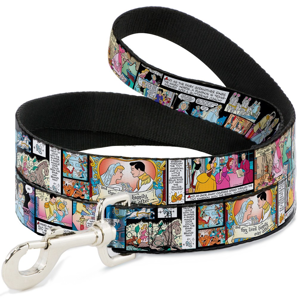 Dog Leash Cinderella Movie Panels & Quotes NARROW 0.5"