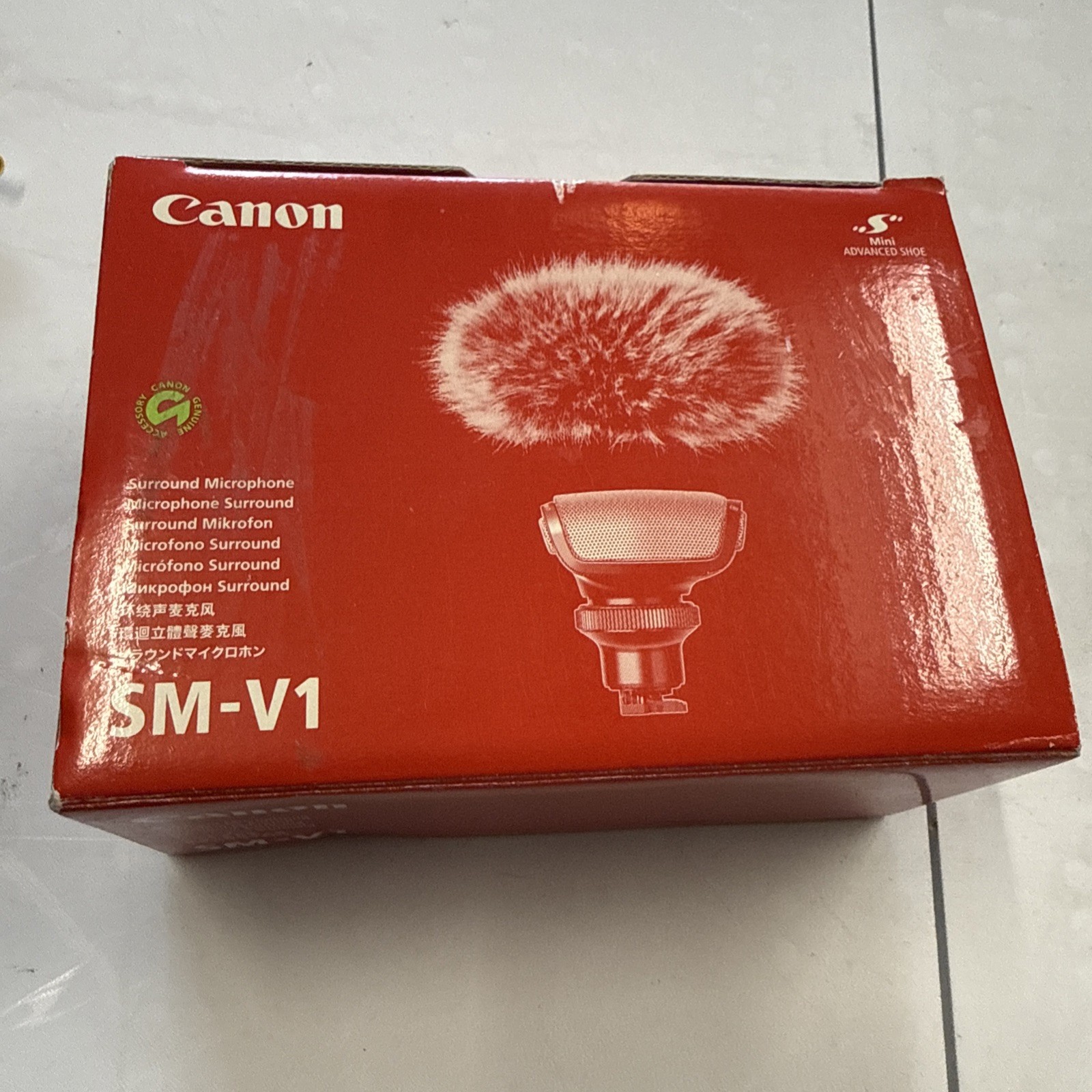 Canon SM-V1 5.1 Channel Surround Camcorder Microphone