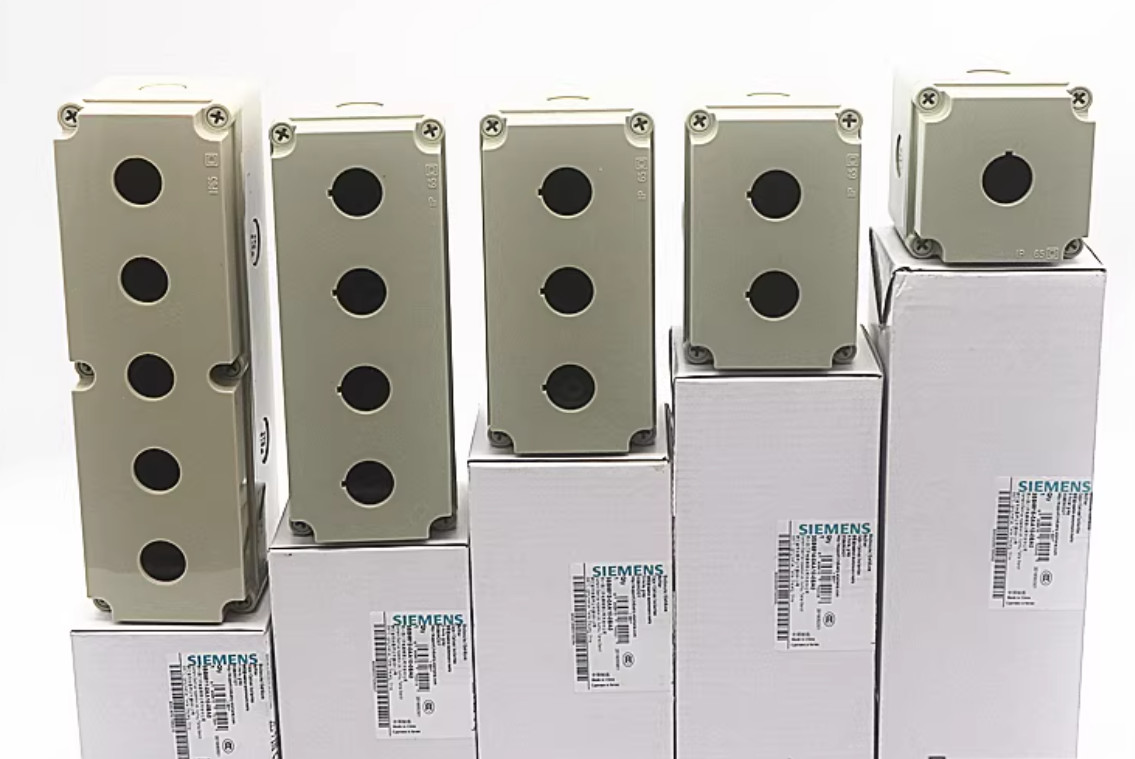 1PC NEW SIEMENS Button box 3SB6814-0AA10-0BA0 4 hole #LL