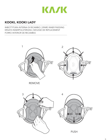 KASK Cookie Inner Pad