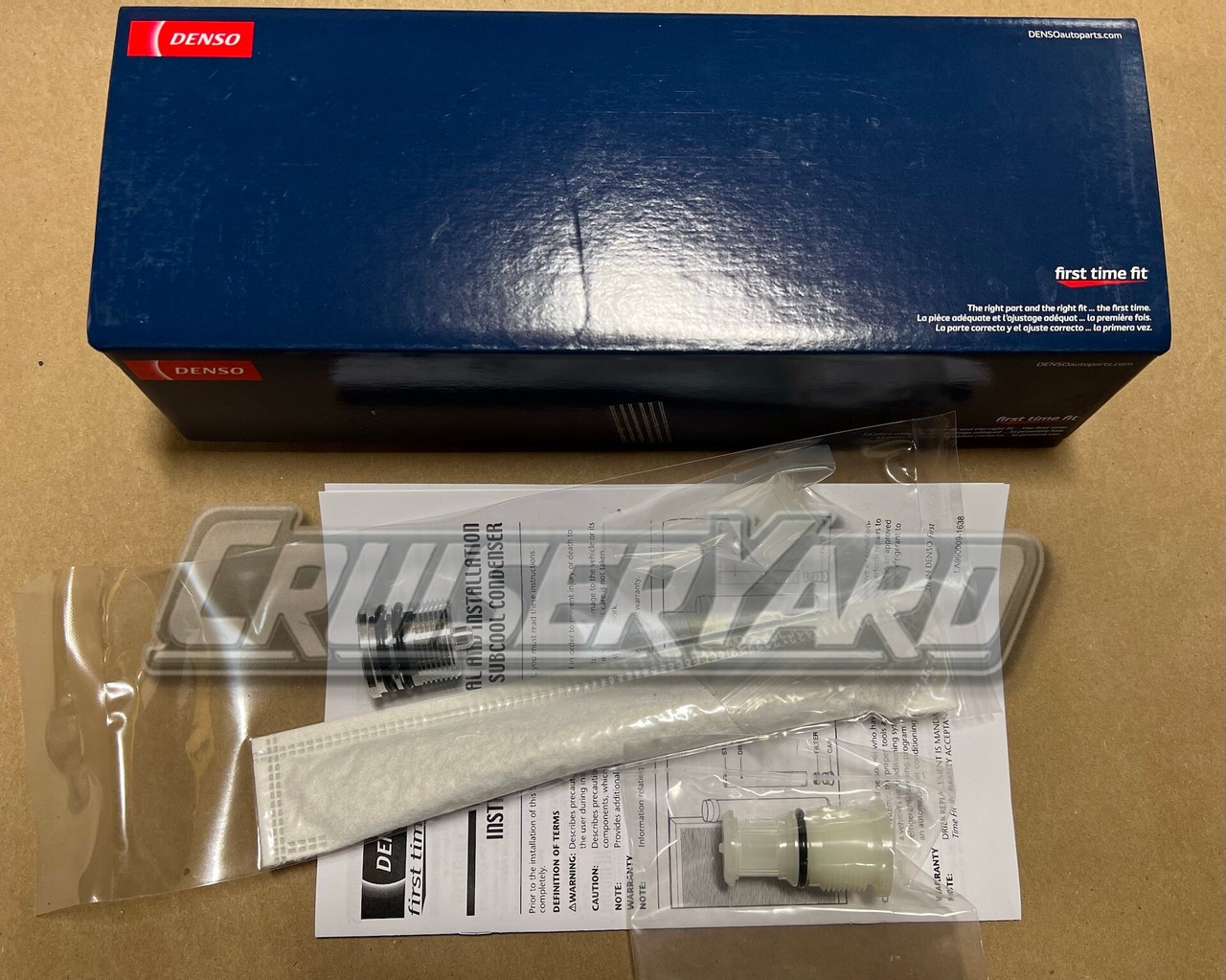New Toyota Land Cruiser UZJ100 J200 Denso AC Dryer Dessicant Filter 478-1500
