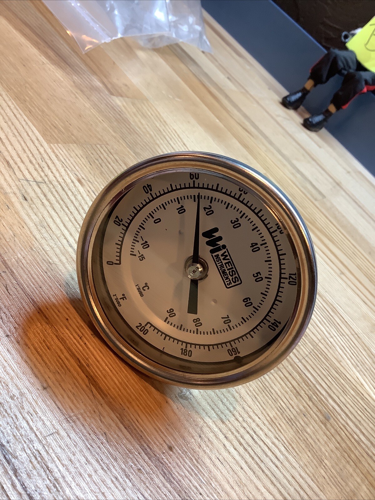 Weiss Instruments Stainless Bi-Metal Thermometer
