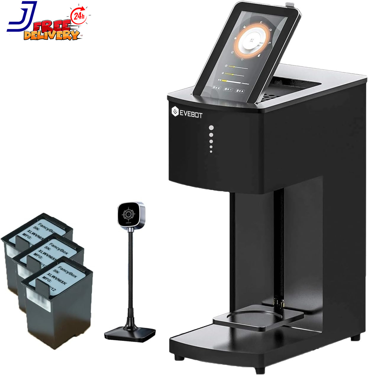 Mini Coffee Latte Art Machine Mini Drink Art Machine for Custom Photos & Text on