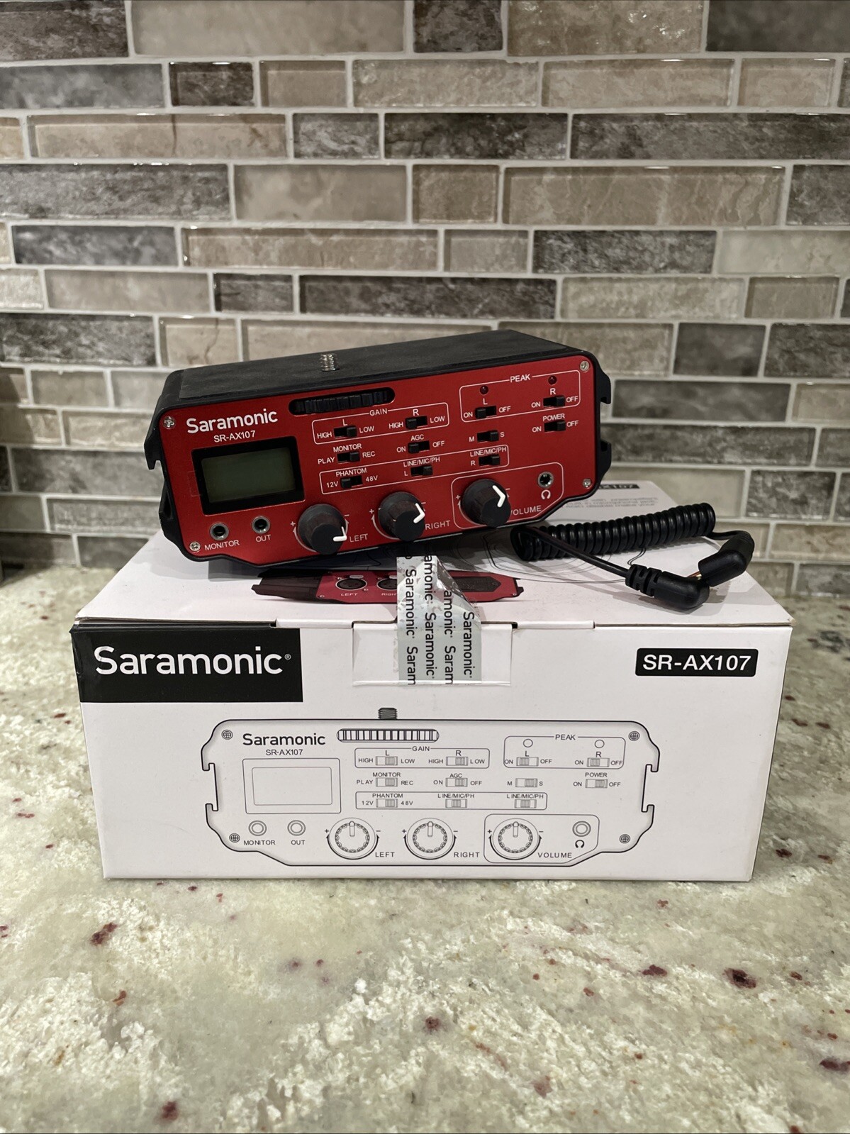 Saramonic SR-AX107 2 Channel Transformer XLR Audio Adapter