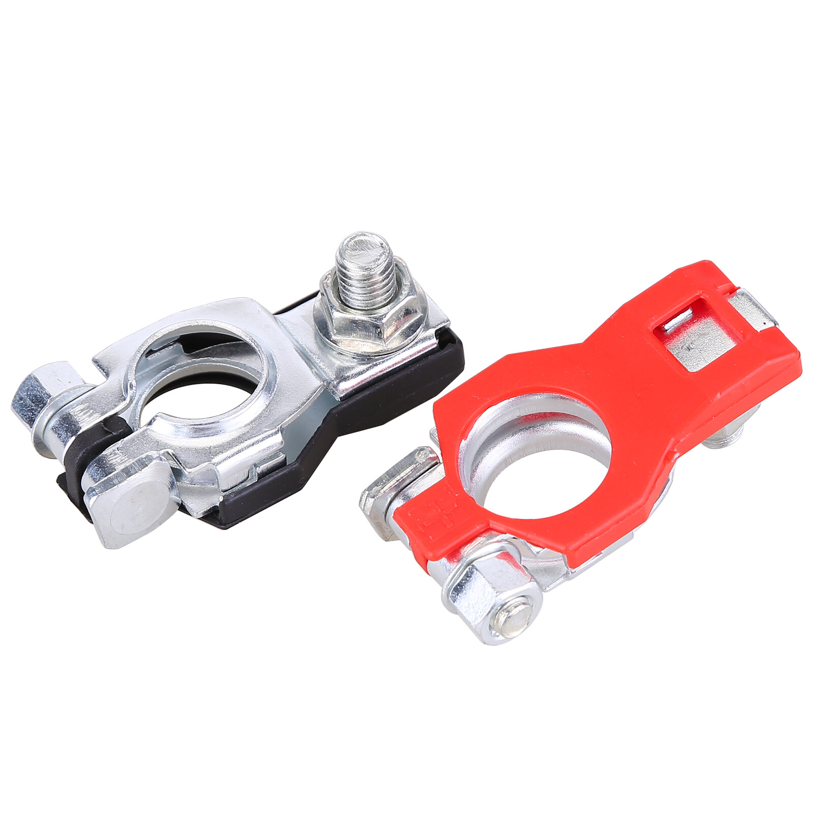 2PCS Car Battery Terminal Connector Post Positive Negative Heavy Duty Universal