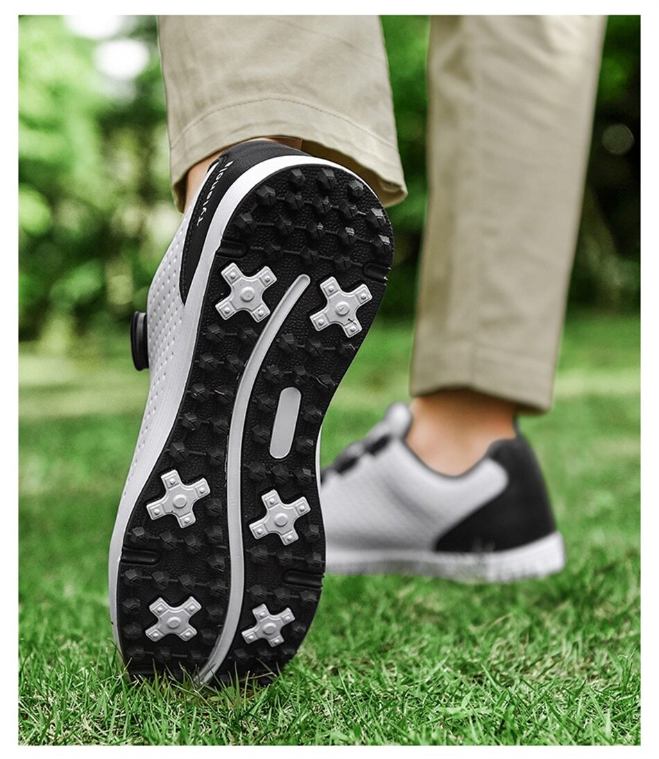 Professional Golf Shoes Outdoor Waterproof Golf Sneakers Non-Slip Walking Shoes