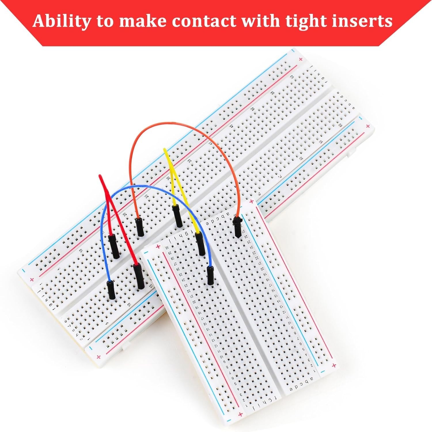 6PCS Breadboard Kit 830 & 400 Point Prototype Boards for Arduino