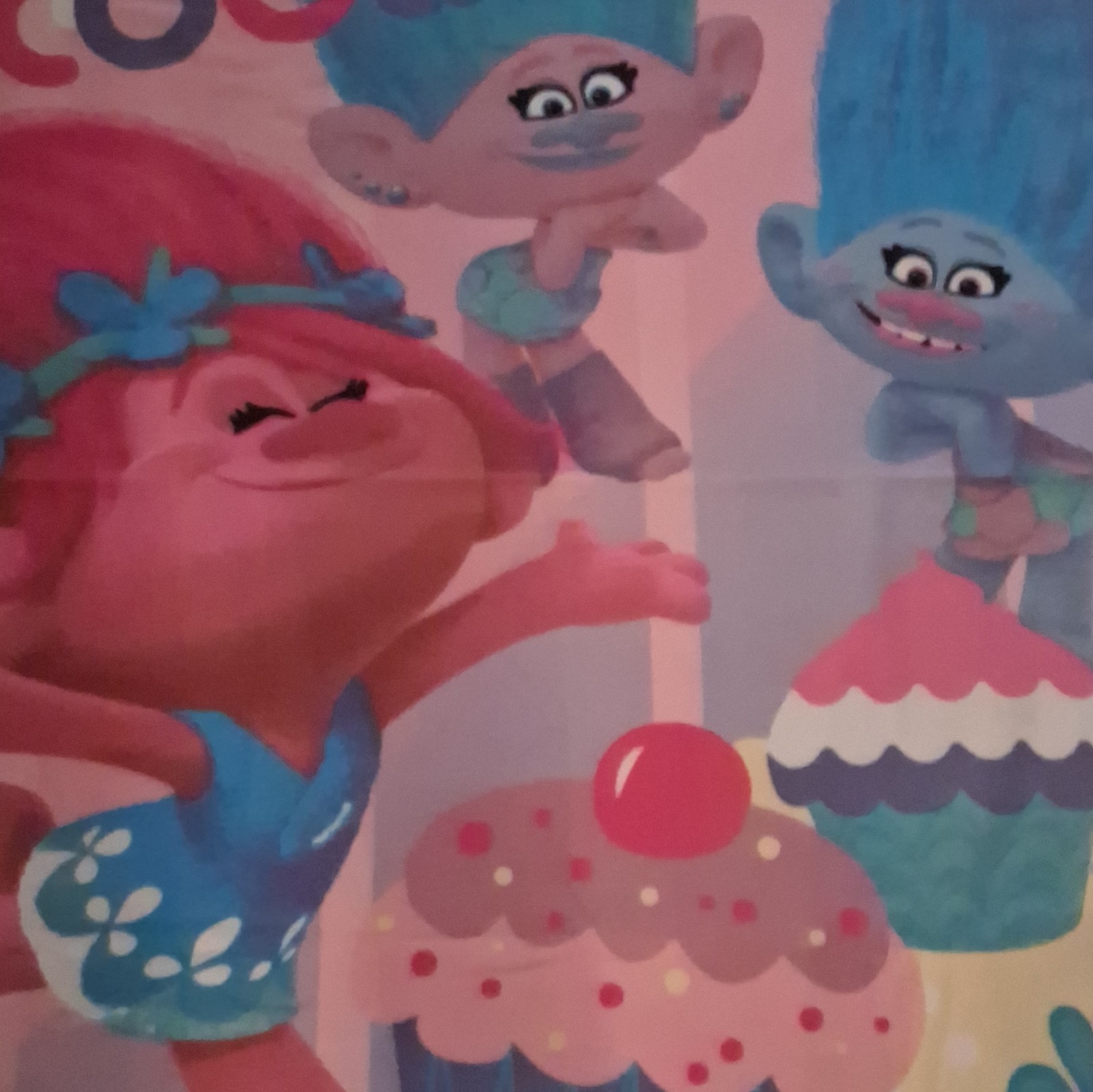 Throw Blanket for Kids, Trolls Poppy & Branch, Multicolor