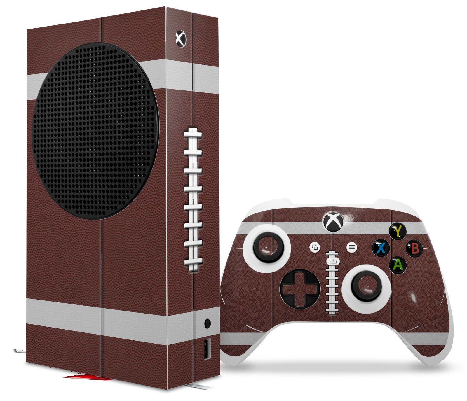 Skin Wrap for XBOX Series S Console Controller Football
