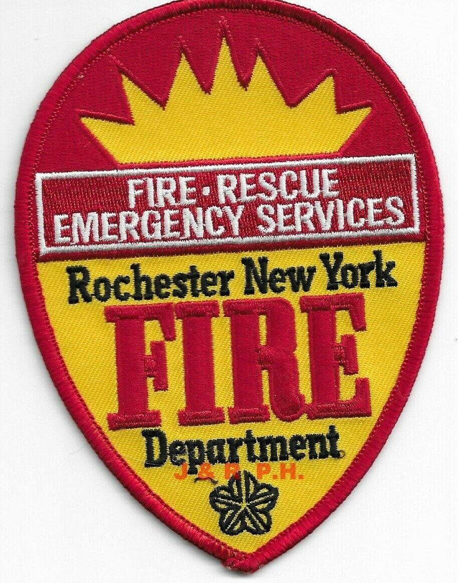 Rochester  Fire - Rescue, New York  (3.5" x 5" size)  fire patch