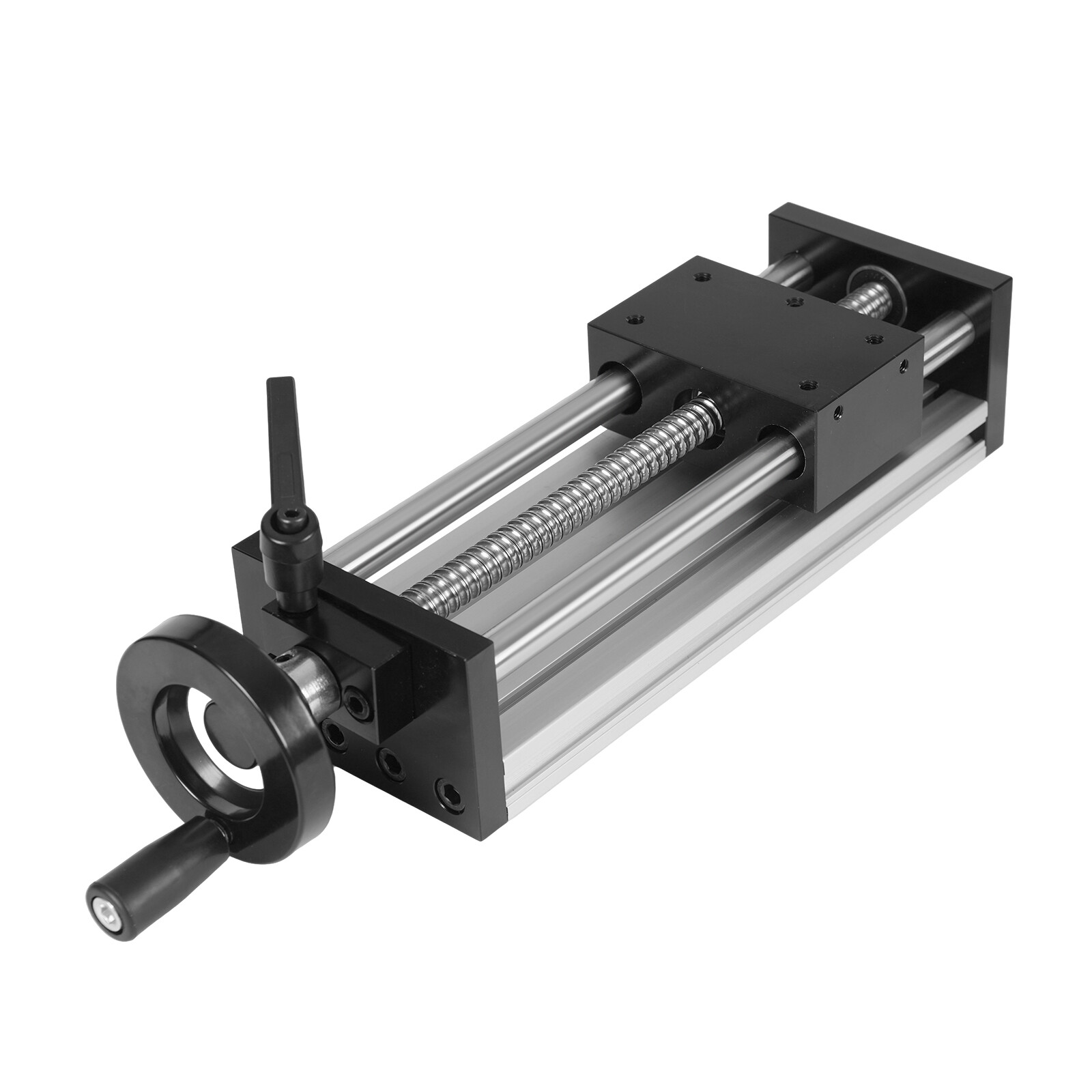 9.06in Length Manual Sliding Table Linear Rail Guide 150mm Effective Stroke