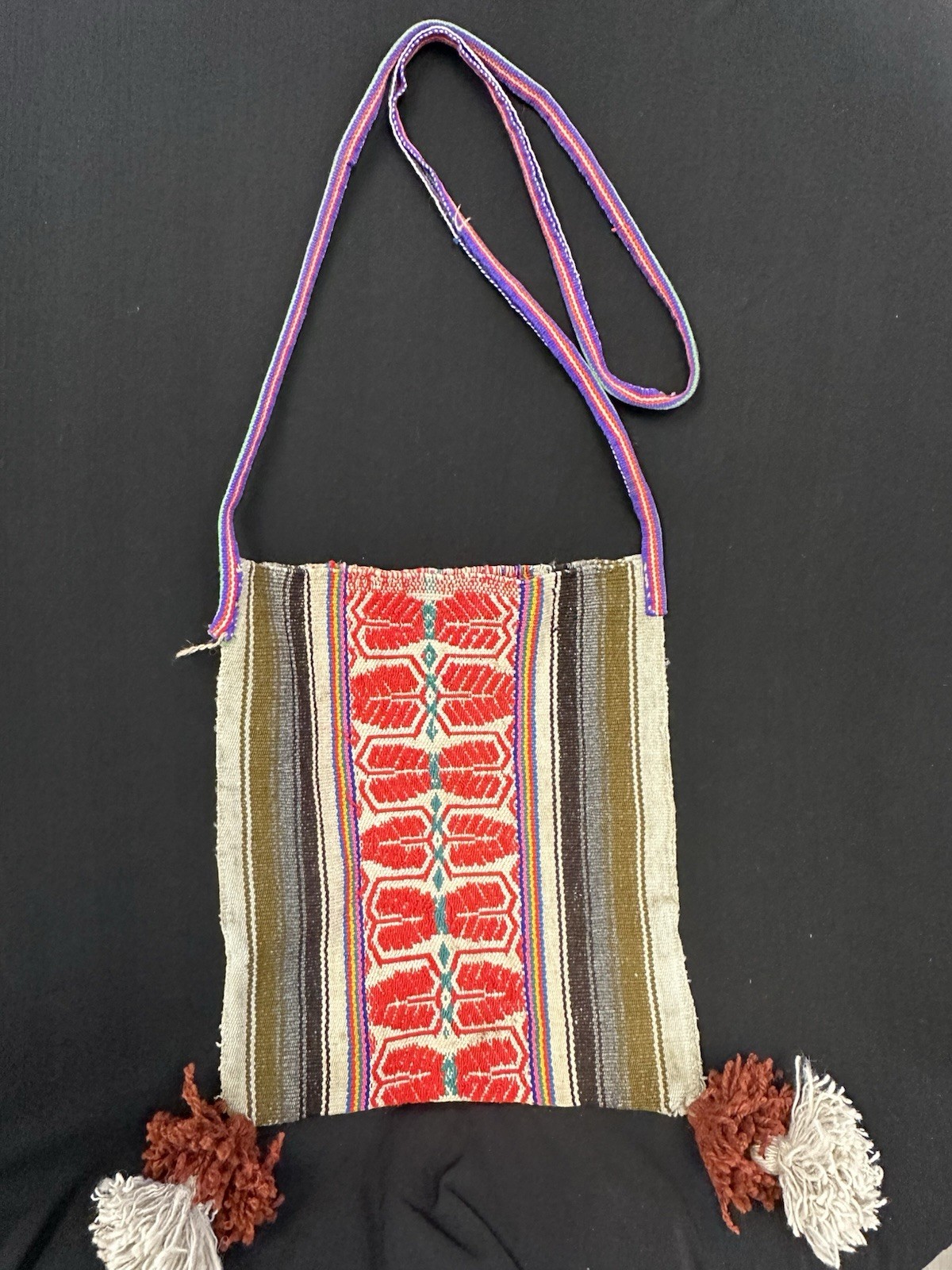 Peruvian Q’ero Handwoven Mesa Bag | Andean Textile |  Indigenous Ceremonial Bag