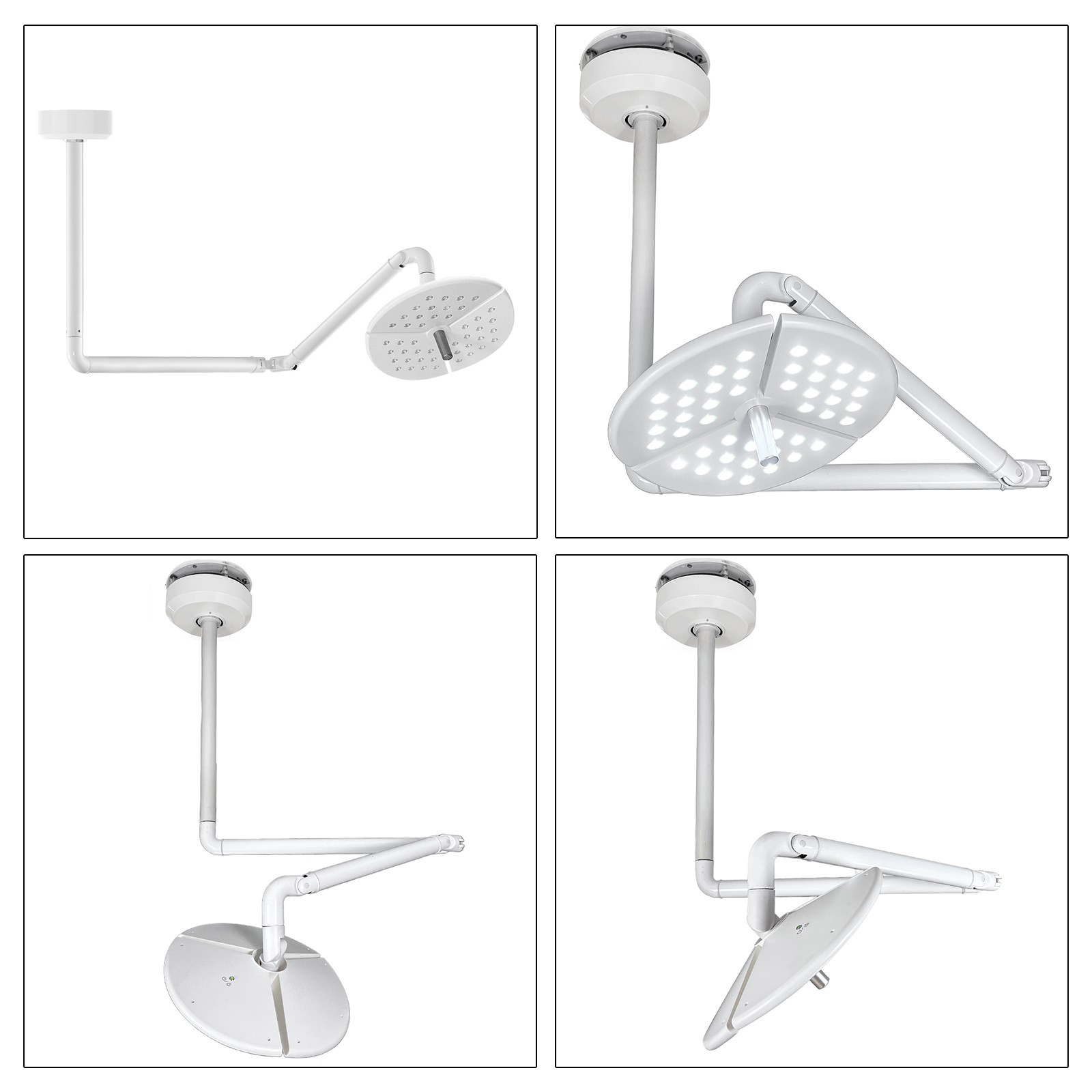 KWS 80W 45 LEDs Dental Surgical LED Shadowless Light Ceiling Mounted Vet Light