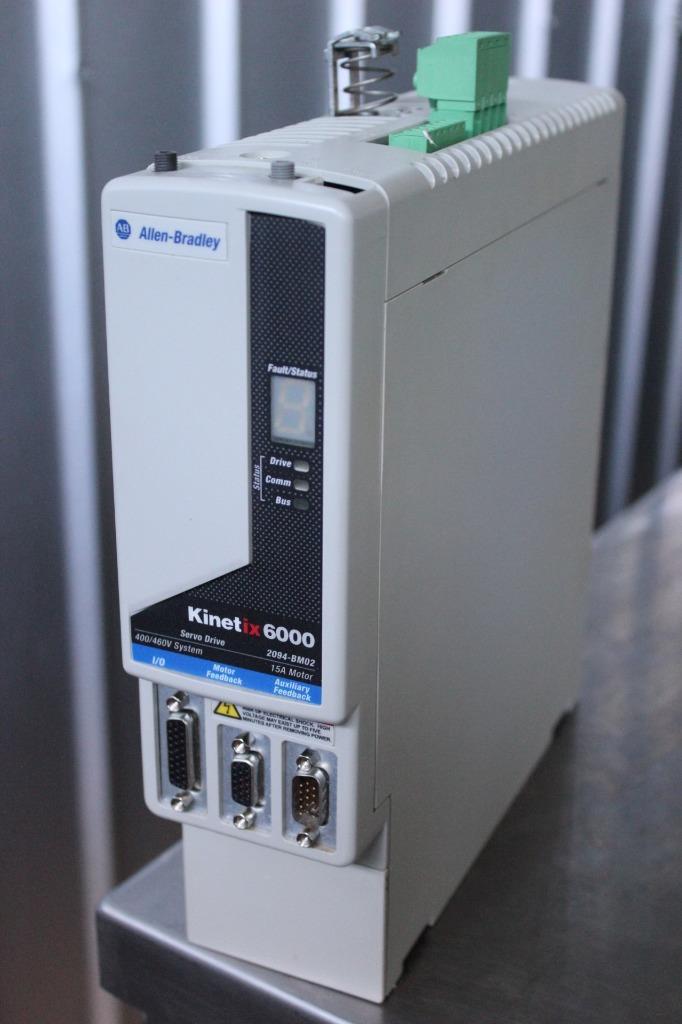 Allen Bradley 2094-BM02 Kinetix 6000 Axis Module 15A Servo Motor 6.6kW Inverter