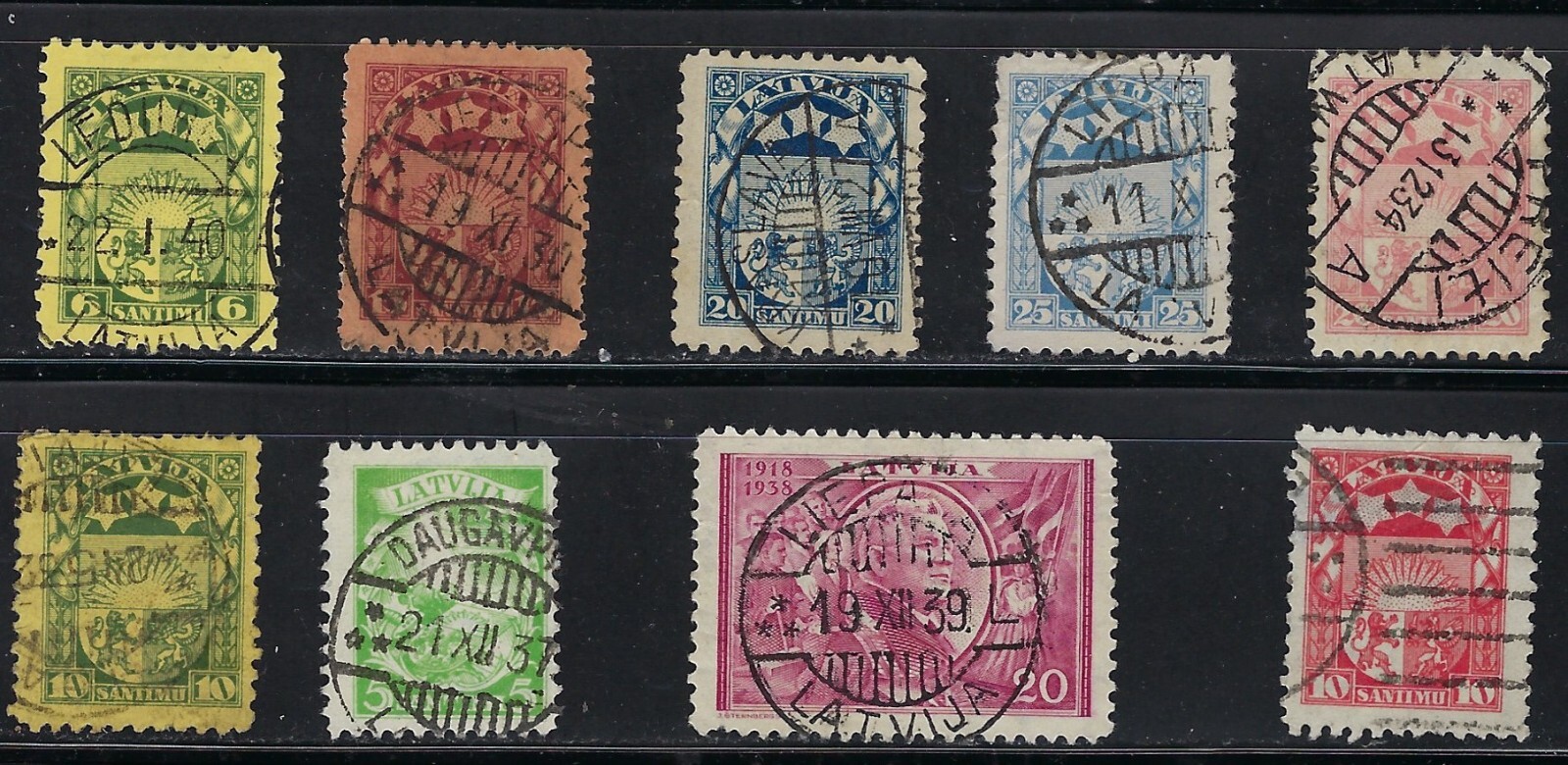 Older Stamps from Latvia ................................B-419-4