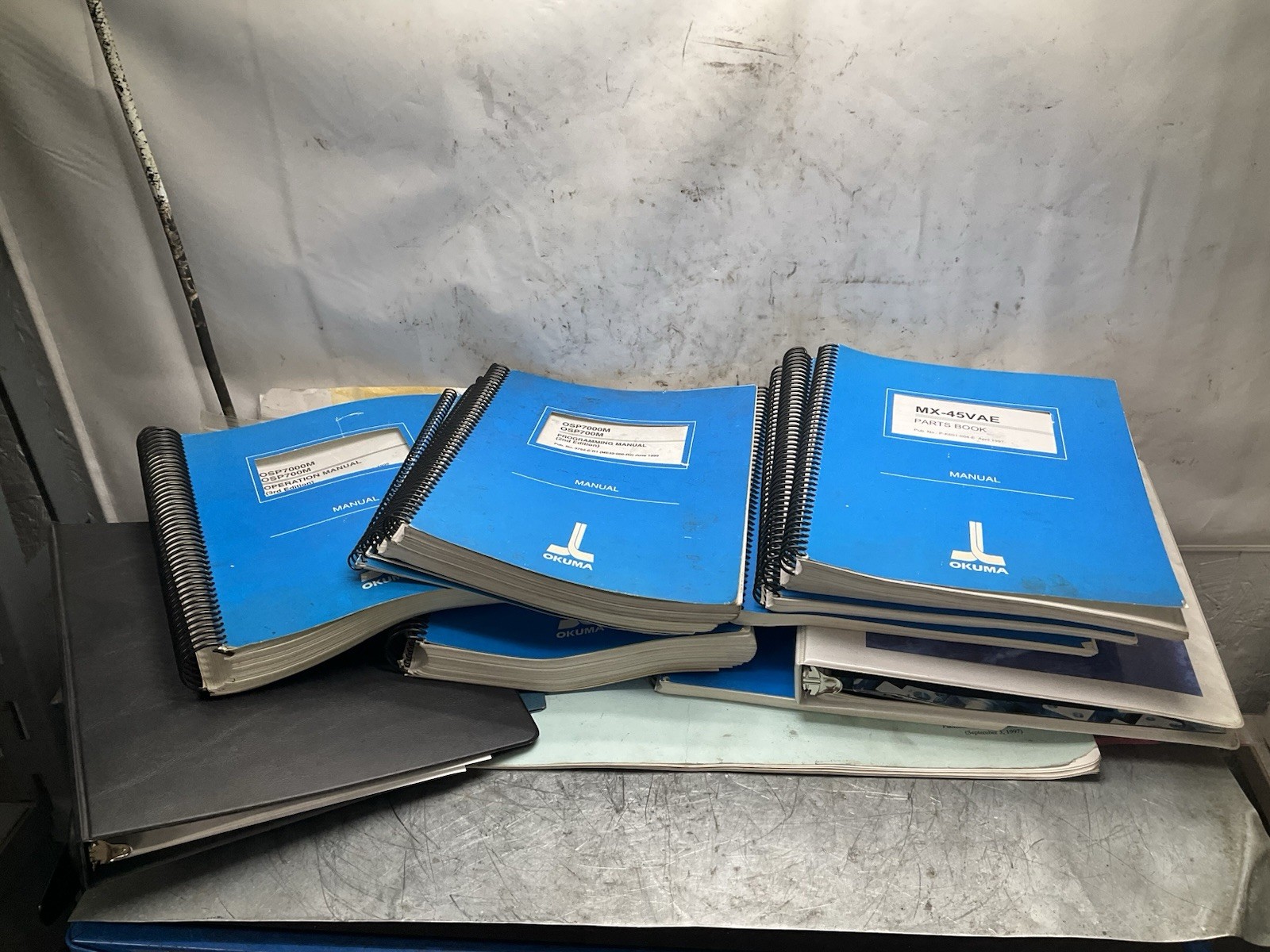 Okuma MX-45VAE OSP7000M OSP700M Manuals 12ea