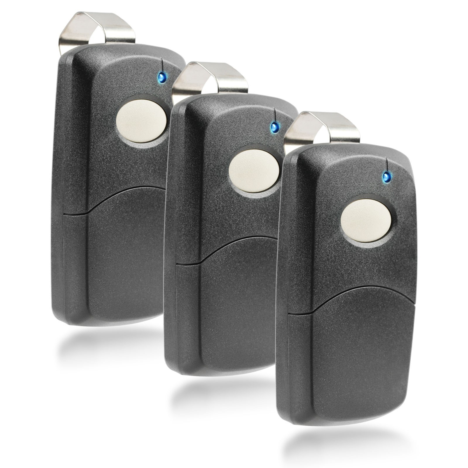 3x For 3089 Multi-Code Multicode 308911 Linear MCS308911 300mhz Remote Black