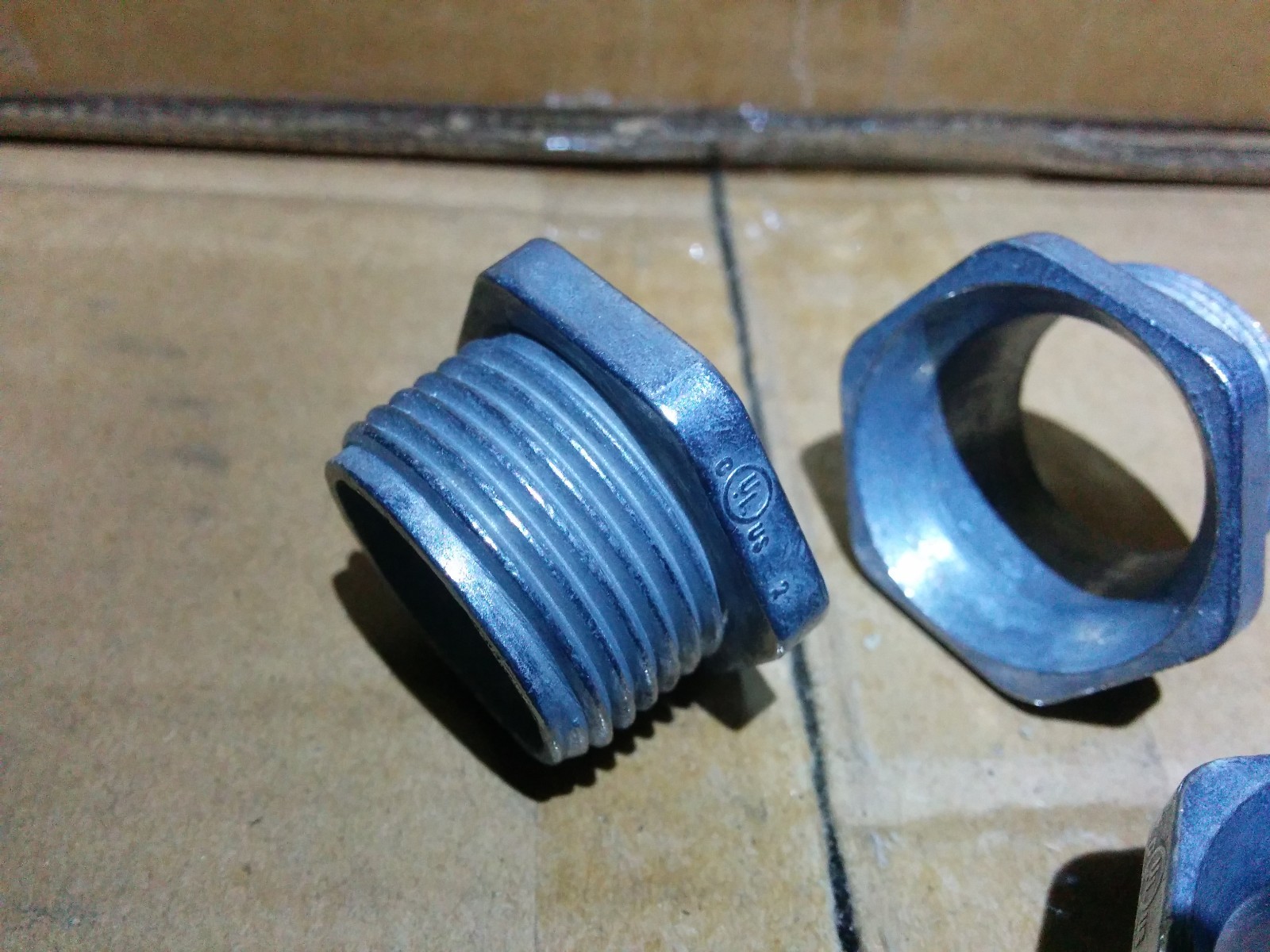 (1 pc) Rigid Conduit Chase Nipple 2-1/2" Electrical Pipe Fitting
