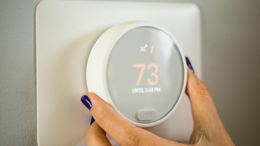 FULL KIT: Google Nest - Thermostat E - T4000ES - White w/Base Learning Smart G