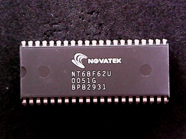 NT68F62U - Novatek 8-Bit Microcontroller for Monitor  (SDIP-42) GENUINE