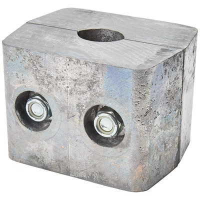 Allstar ALL14181, One Ballast Clamp-On 25 lb Natural Lead