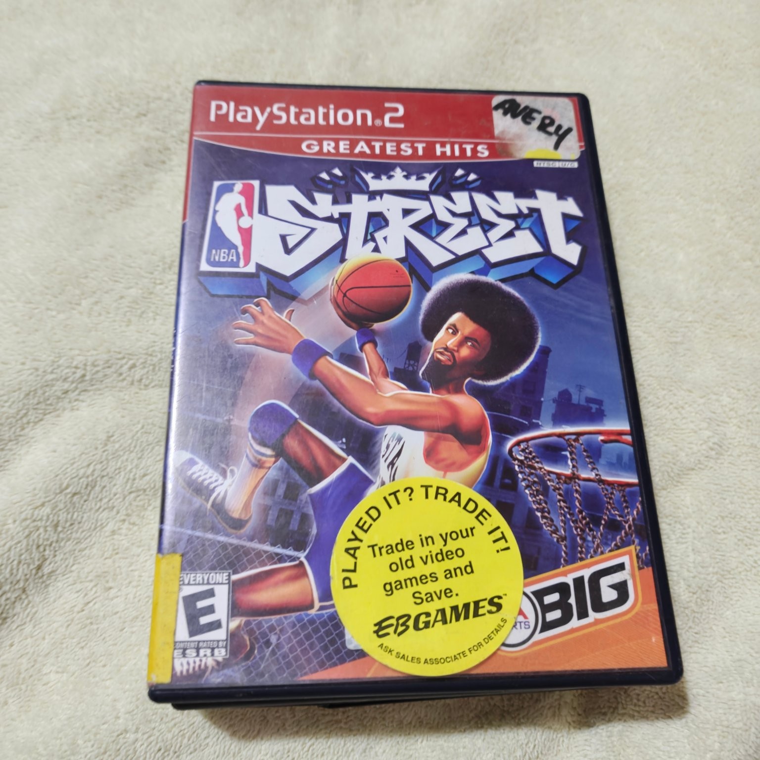 NBA Street Greatest Hits Standard Case PlayStation 2 Rare Complete