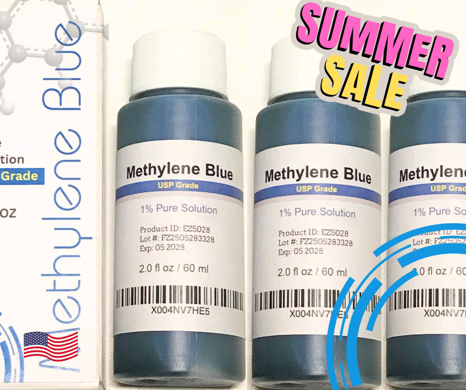 1%  Magic Blue [3X] USP  Pure Chemical Free Heavy Metal Formaldehyde 2 FL OZ