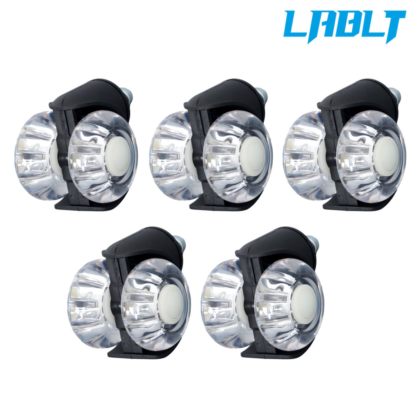 LABLT 5Pcs 2" Office Chair Caster Swivel Wheels Replacement Heavy Duty Casters