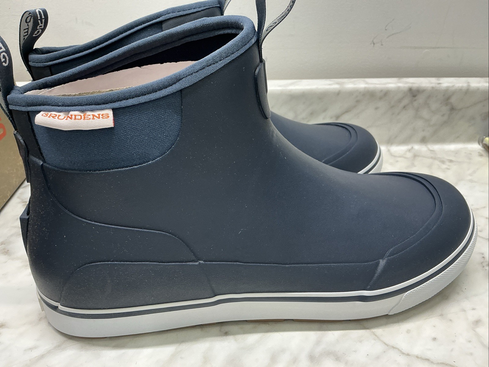 Grundens Deckboss 6” Ankle Boot Navy *Size 11 Mens*
