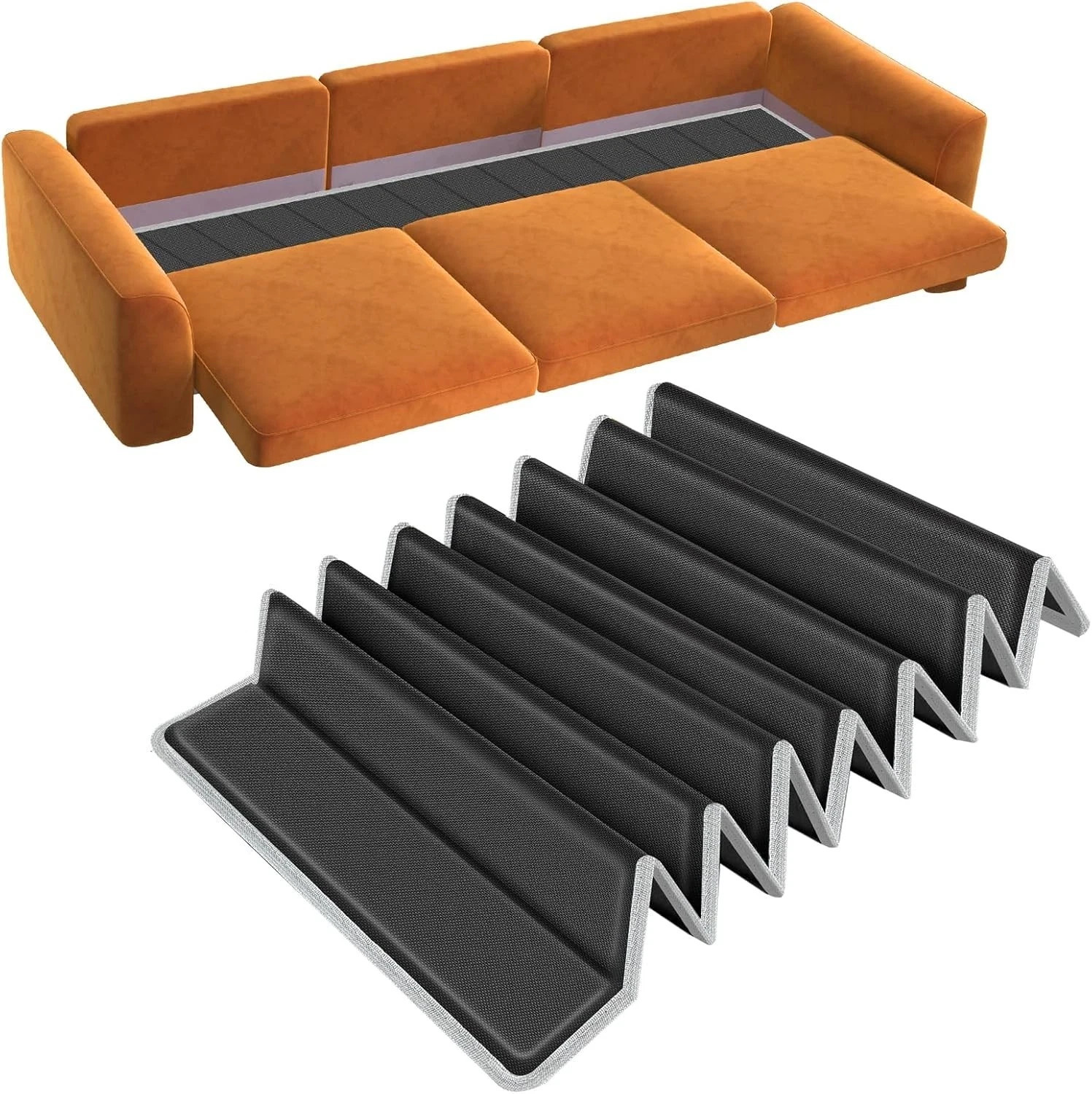 Heavy Duty Couch Cushion Support Board to Fix Sagging Sofas, 17"x66" Sofa, Th...