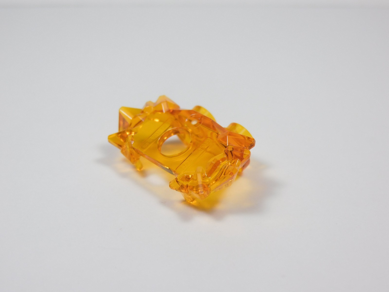 LEGO Trans Orange Shoulder Pads Chest Armor Minifig H6