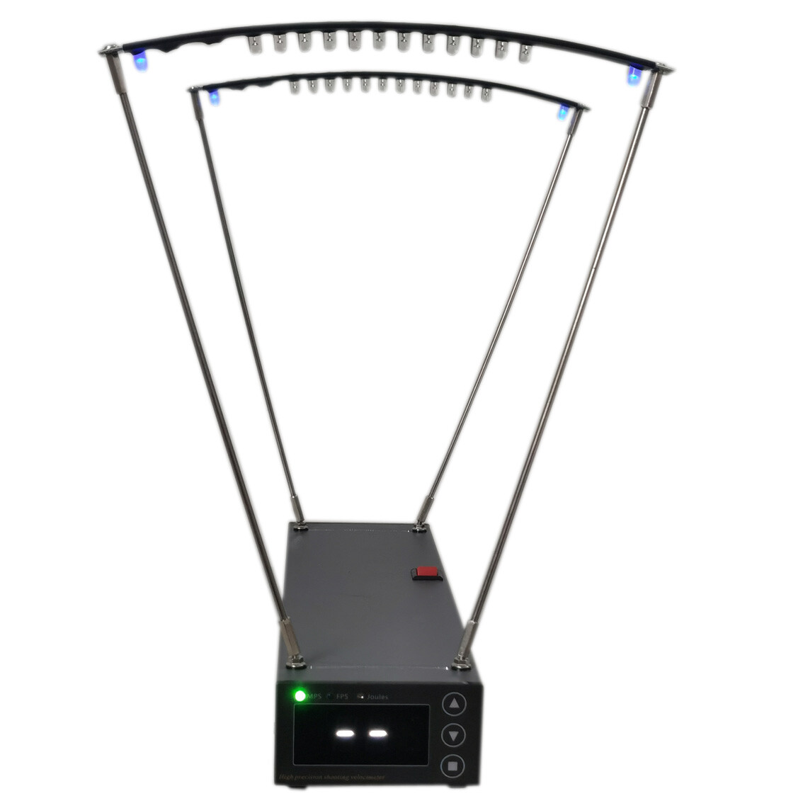 Canopy subslingshot measuring speed shooting initial velocity velocimeter