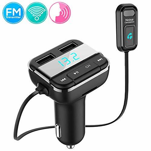 Pyle PBT91 Wireless Music Streaming Bluetooth Car FM Transmitter Stereo