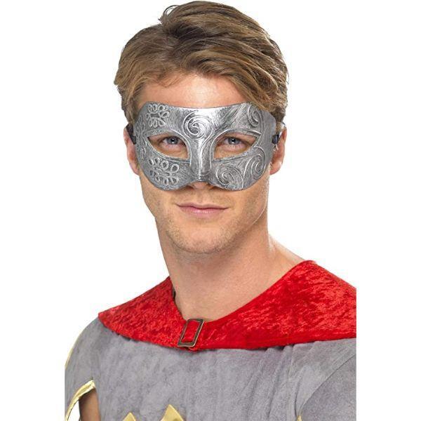 Smiffys Metallic Warrior Colombina Masquerade Eyemask Fancy Dress Accessory