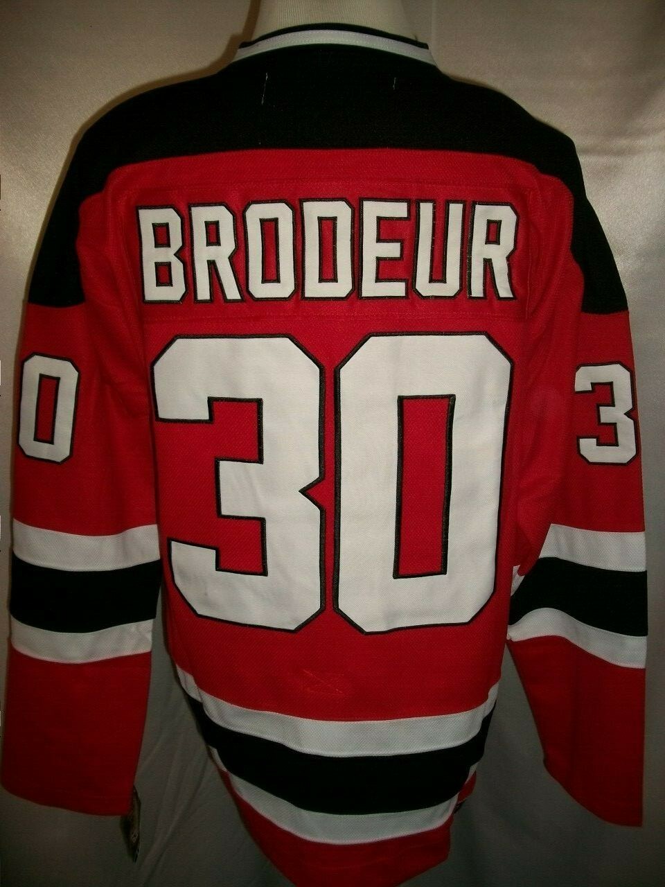 Martin Brodeur New Jersey Devils Red "1992-2007 Throwback" CCM NHL Jersey